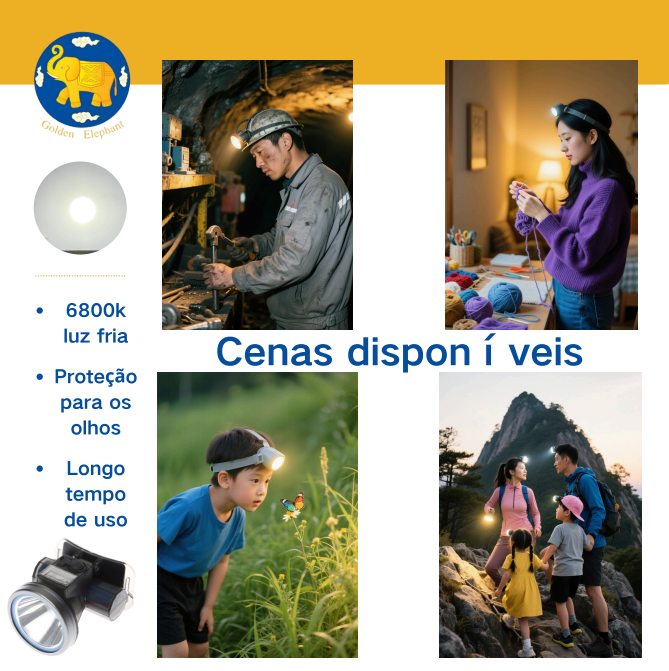【BLT-03】 Lanterna de Camping ao Ar Livre, Alta Potência, 150m, LED Recarregável