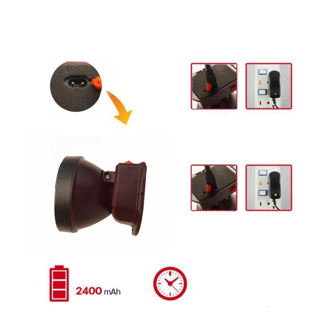 【Nova-6705X】 Lanterna de cabeça LED, alto lúmen