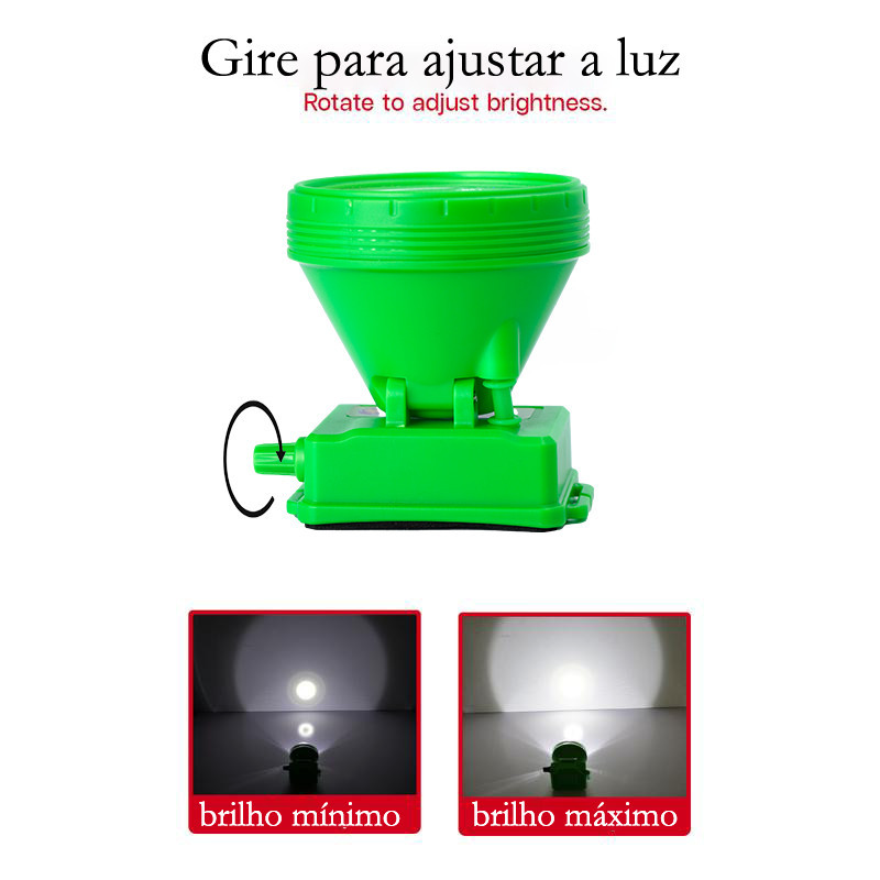 【JX-03】lanterna holofote de cabeça a prova d'água 80W
