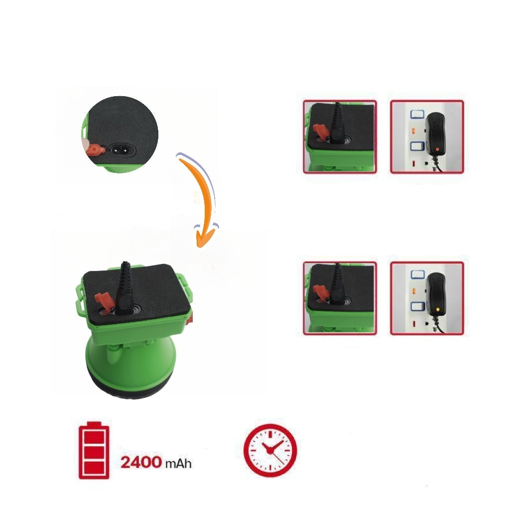 【Nova-6707】Lanterna de cabeça LED, alto lúmen