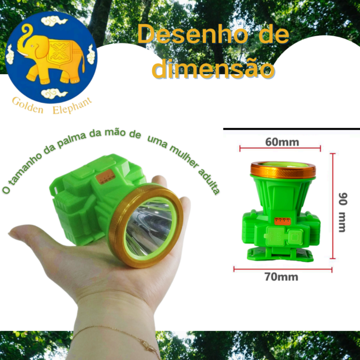 【JX-05】 Lanterna de Cabeça