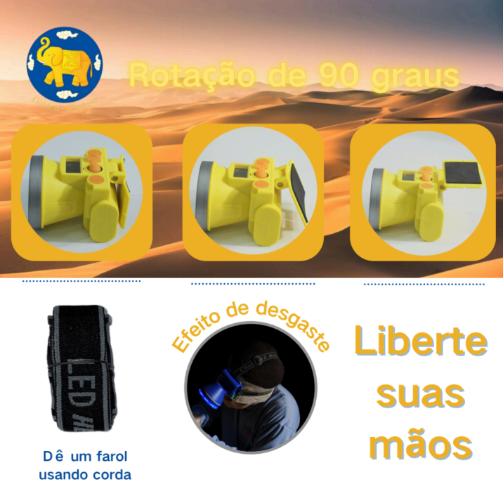 【BLT-02】 Lanterna de Cabeça IPX8 150 M