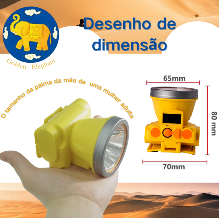 【BLT-02】 Lanterna de Cabeça IPX8 150 M