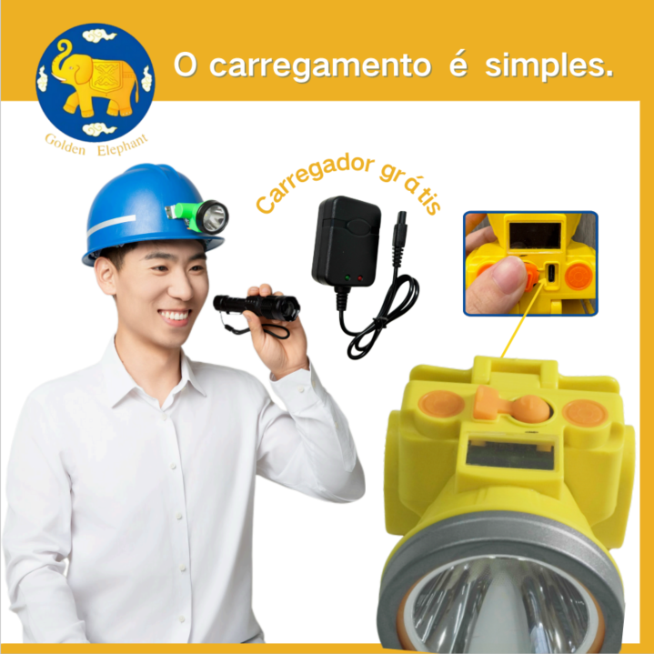 【BLT-02】 Lanterna de Cabeça IPX8 150 M