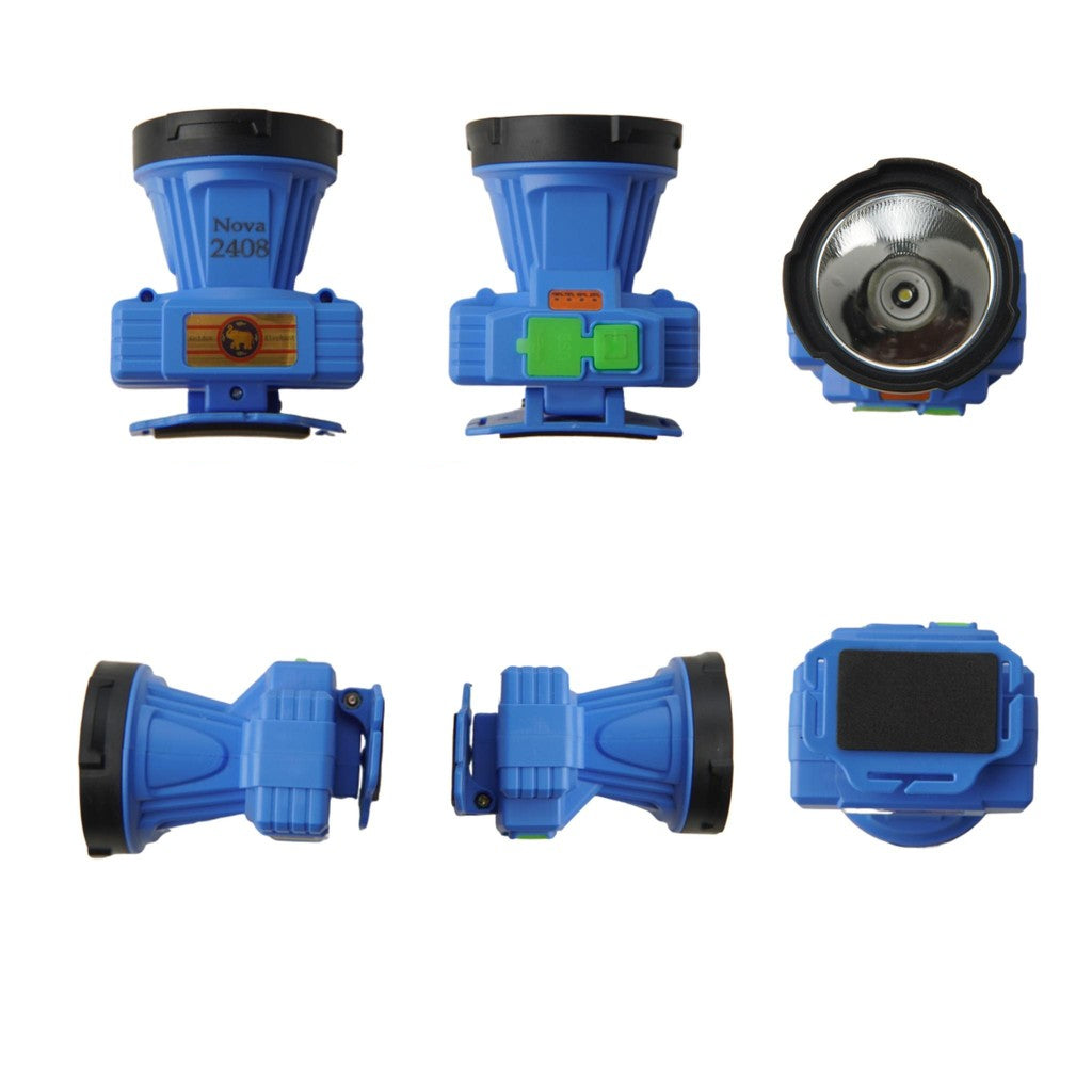 【Nova-2408】Lanterna de cabeça LED, trilha