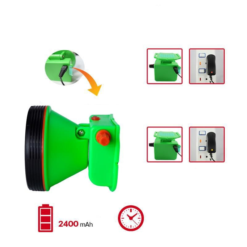 【Nova-6706】Lanterna de cabeça LED, recarregável