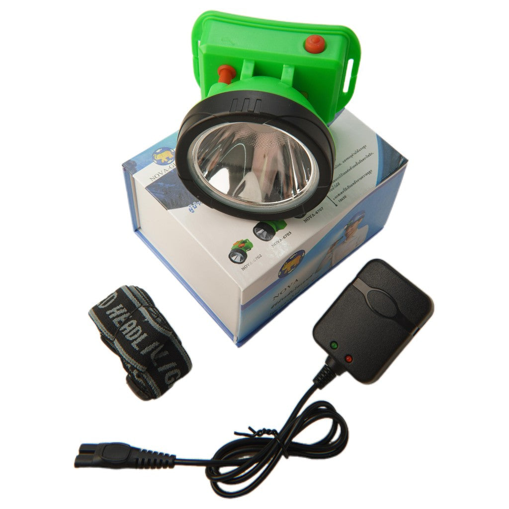 【Nova-6705】Compre 1 e leve 2, lanterna de cabeça LED